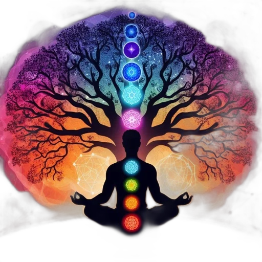 tree, concept art, fantasy art, colorful transparent PNG cut-out