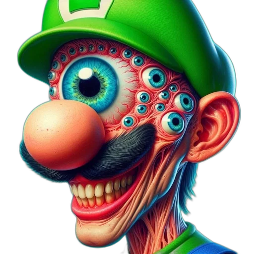 mask, face, creature, concept art transparent PNG cut-out