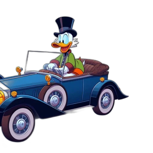 car, concept art, 3d render, cartoon transparent PNG cut-out