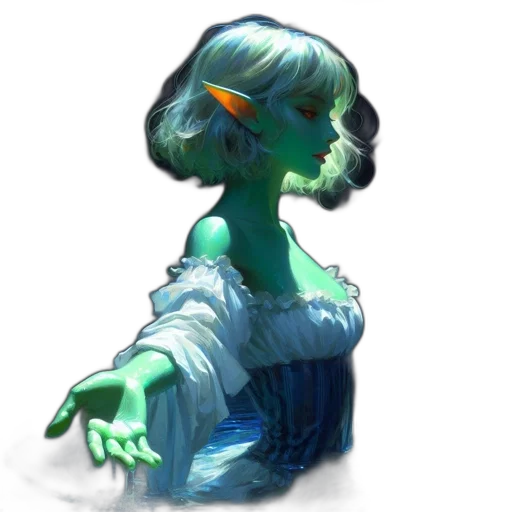 staff, crown, creature, mask transparent PNG cut-out