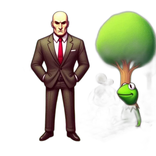 staff, creature, umbrella, concept art transparent PNG cut-out