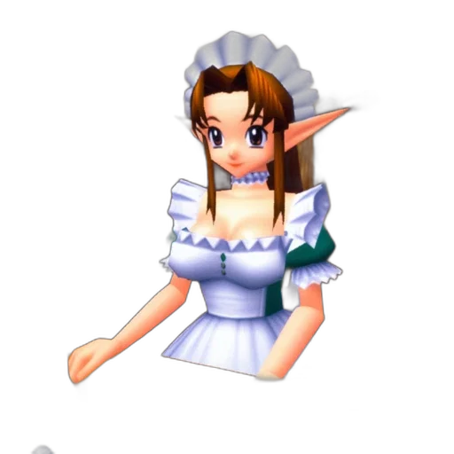 dress, staff, face, hat transparent PNG cut-out