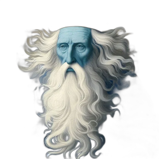mask, hair, face, creature transparent PNG cut-out