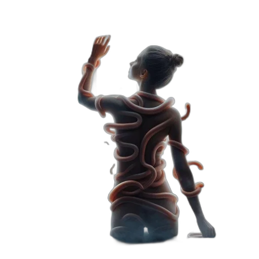 staff, dress, jewelry, bottle transparent PNG cut-out