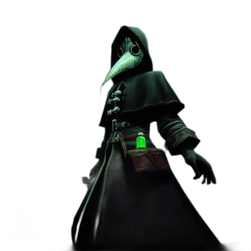staff, mask, concept art, 3d render transparent PNG cut-out