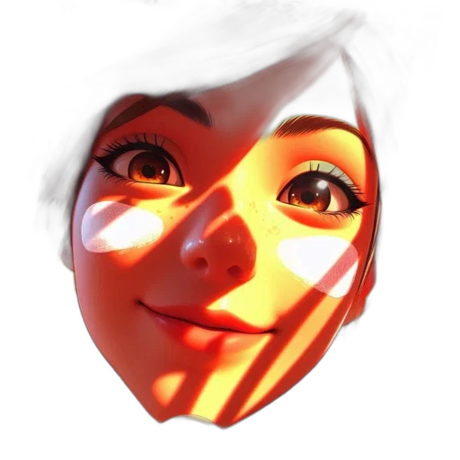 mask, face, robot, creature transparent PNG cut-out