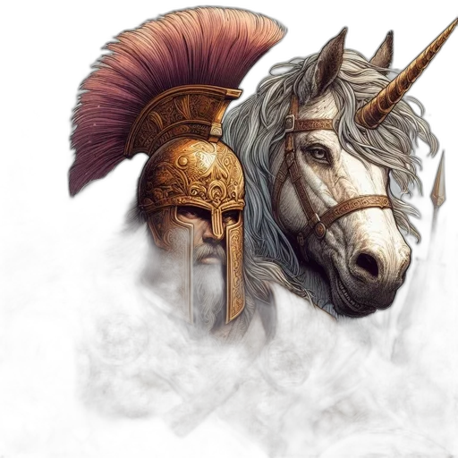 mask, dragon, sword, crown transparent PNG cut-out