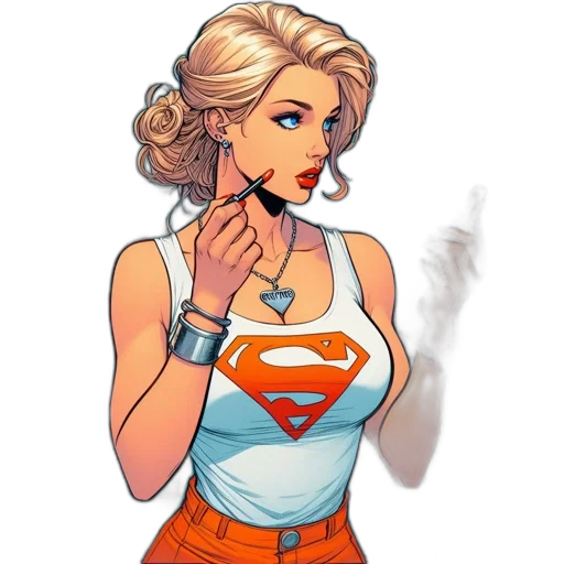 comic book art, concept art, cartoon, pixel art transparent PNG cut-out