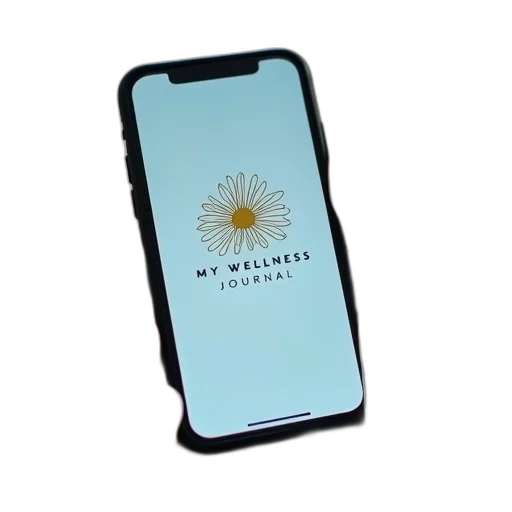 smartphone, screen, logo, says transparent PNG cut-out