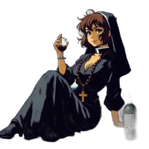 dress, staff, pixel art, concept art transparent PNG cut-out