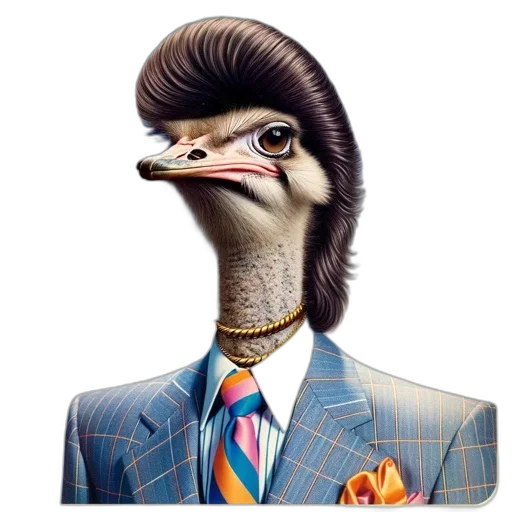 animal, hair, face, jacket transparent PNG cut-out