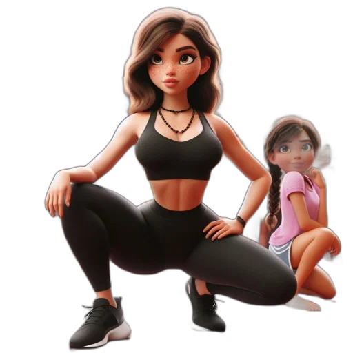 concept art, cartoon, 3d render, fantasy art transparent PNG cut-out