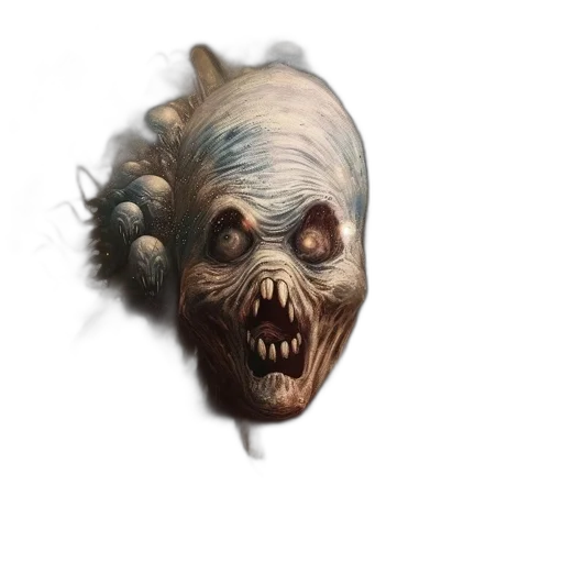 mask, creature, face, staff transparent PNG cut-out