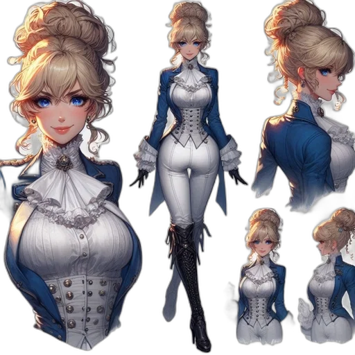 dress, concept art, fantasy art, anime transparent PNG cut-out