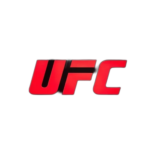 ufc, logo, background, text transparent PNG cut-out