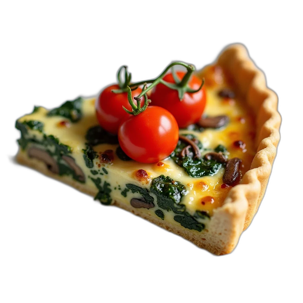 food, crown, 3d render, photorealistic transparent PNG cut-out