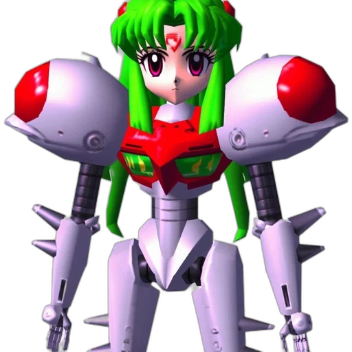 robot, weapon, 3d render, concept art transparent PNG cut-out