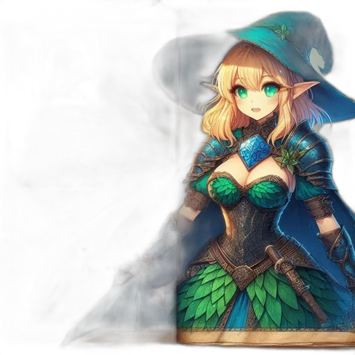 dress, staff, mask, weapon transparent PNG cut-out
