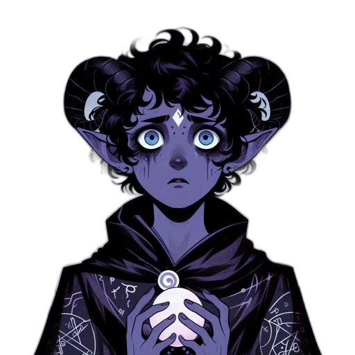 mask, face, creature, staff transparent PNG cut-out