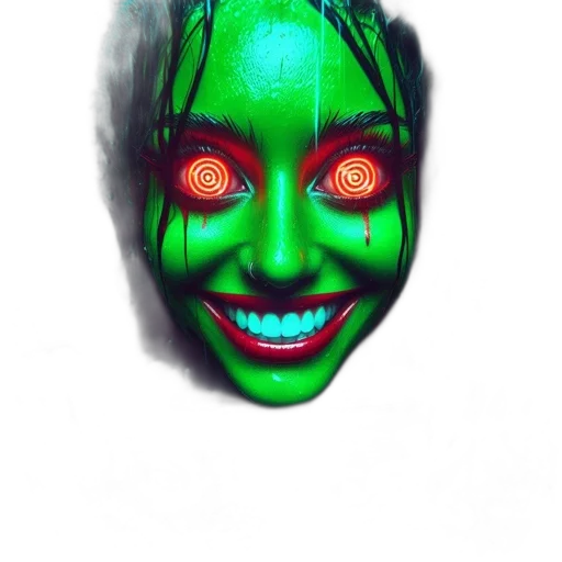 mask, creature, face, robot transparent PNG cut-out