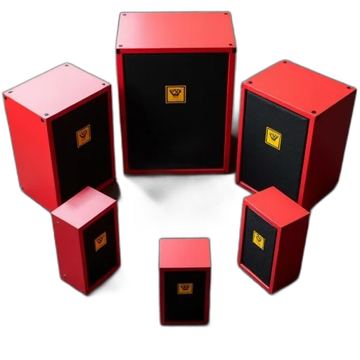 jewelry, furniture, 3d render, red transparent PNG cut-out