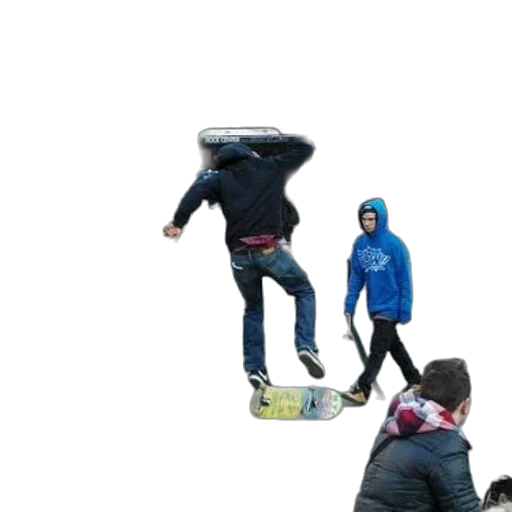 jacket, shoes, hat, mask transparent PNG cut-out