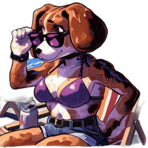 robot, animal, staff, concept art transparent PNG cut-out