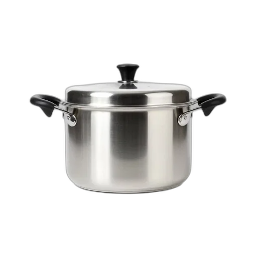 food, shiny, stainless, steel transparent PNG cut-out