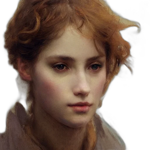 face, hair, crown, dragon transparent PNG cut-out