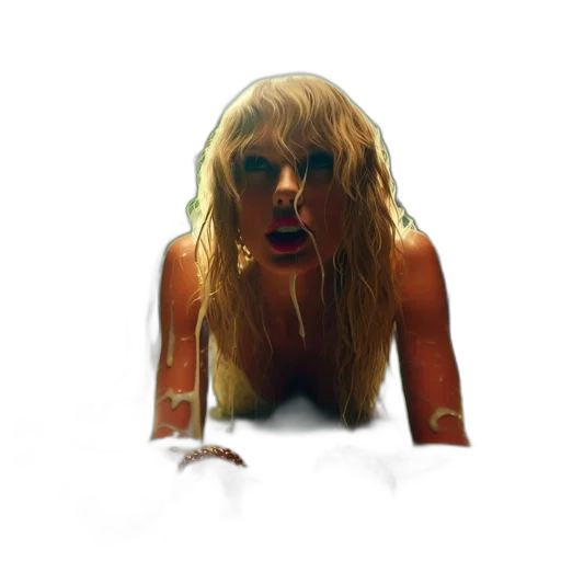 hair, creature, mask, face transparent PNG cut-out