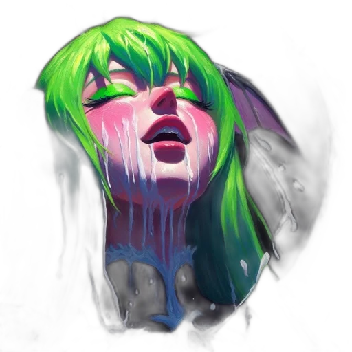 face, mask, jacket, creature transparent PNG cut-out