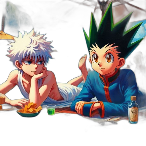 food, concept art, anime, pixel art transparent PNG cut-out