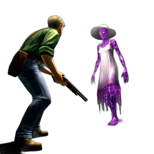 weapon, staff, robot, creature transparent PNG cut-out