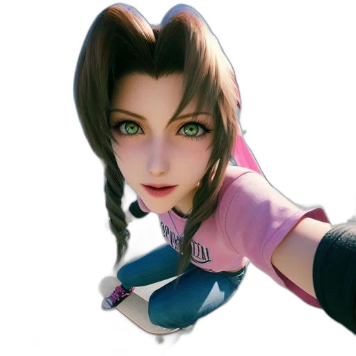 face, staff, jacket, weapon transparent PNG cut-out