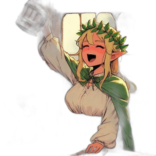 staff, dragon, weapon, crown transparent PNG cut-out