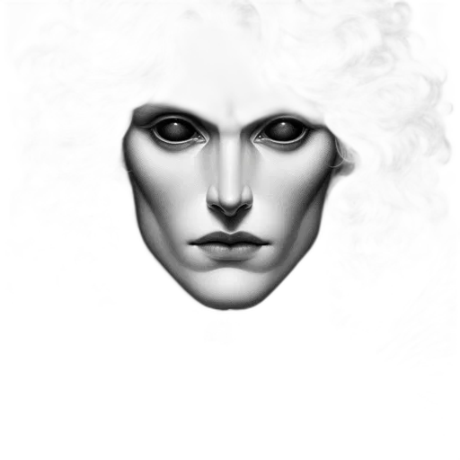 mask, face, creature, hair transparent PNG cut-out