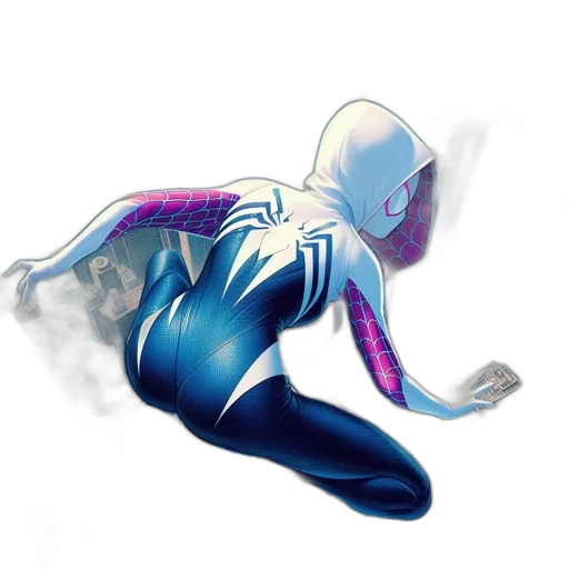 creature, concept art, comic book art, watercolor transparent PNG cut-out