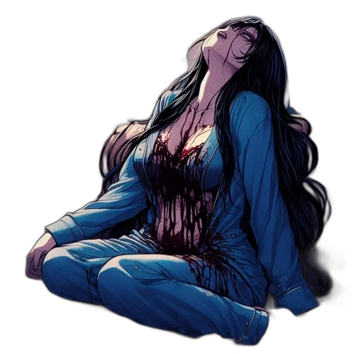 dress, comic book art, concept art, pixel art transparent PNG cut-out