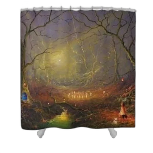 umbrella, furniture, fantasy art, oil painting transparent PNG cut-out