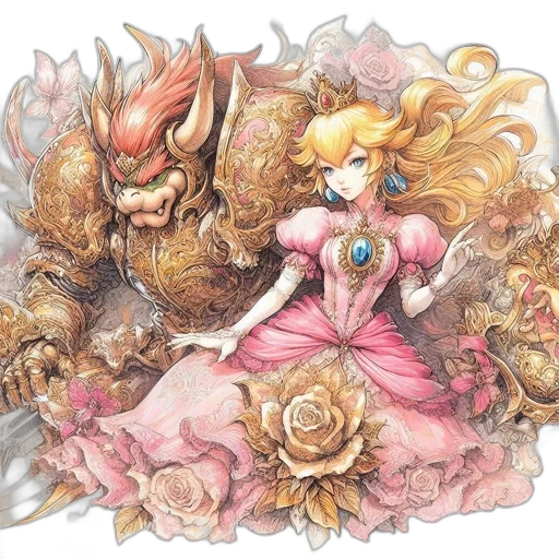 dress, crown, concept art, fantasy art transparent PNG cut-out