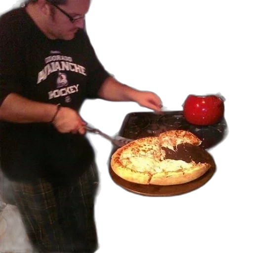 food, staff, fire, man transparent PNG cut-out