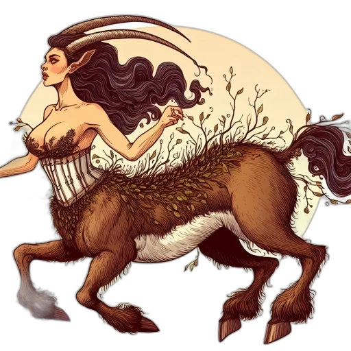 creature, animal, dress, hair transparent PNG cut-out