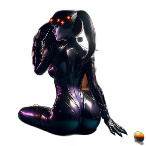 robot, creature, mask, dress transparent PNG cut-out