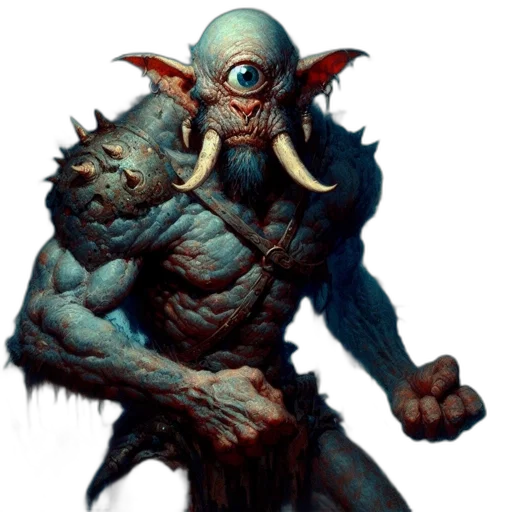 creature, staff, face, concept art transparent PNG cut-out