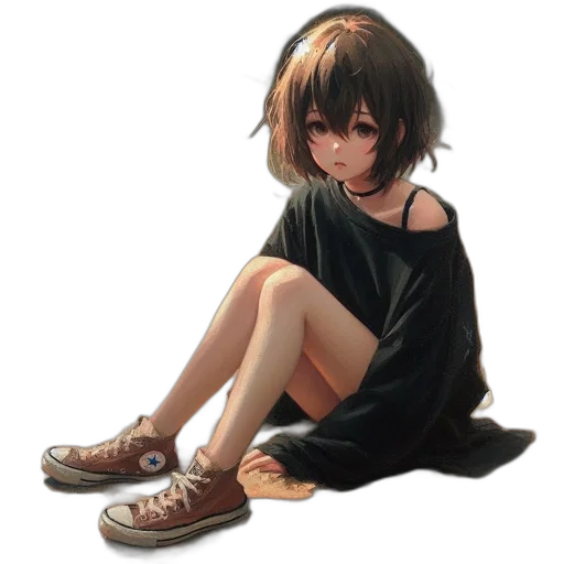 dress, shoes, face, jacket transparent PNG cut-out