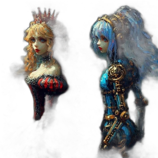crown, jewelry, concept art, fantasy art transparent PNG cut-out