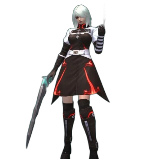staff, sword, weapon, jacket transparent PNG cut-out