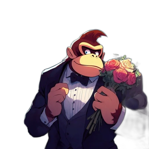 crown, animal, jacket, staff transparent PNG cut-out