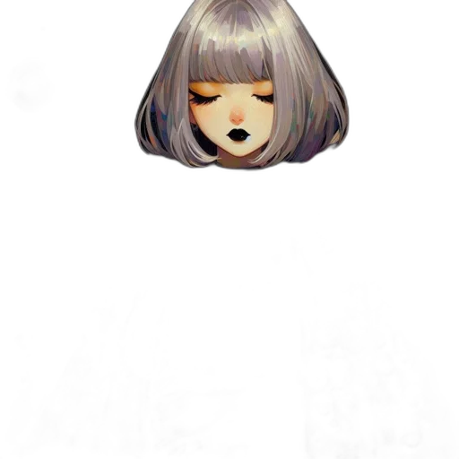 mask, hair, face, hat transparent PNG cut-out