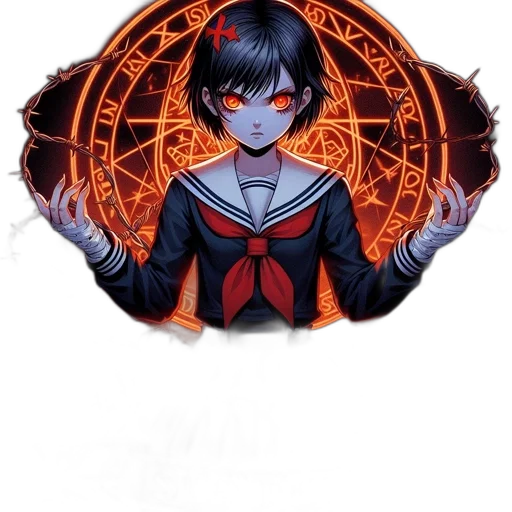 mask, jacket, face, staff transparent PNG cut-out